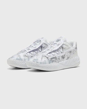 Puma MB.05 Lo Team Basketbalschoen Wit Grijs