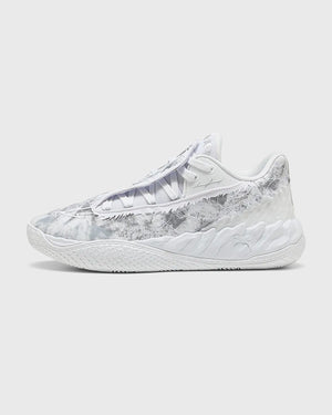 Puma MB.05 Lo Team Basketbalschoen Wit Grijs