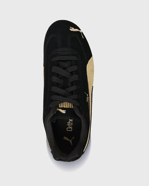 Puma Speedcat OG Sneaker Zwart Coffee bovenaanzicht