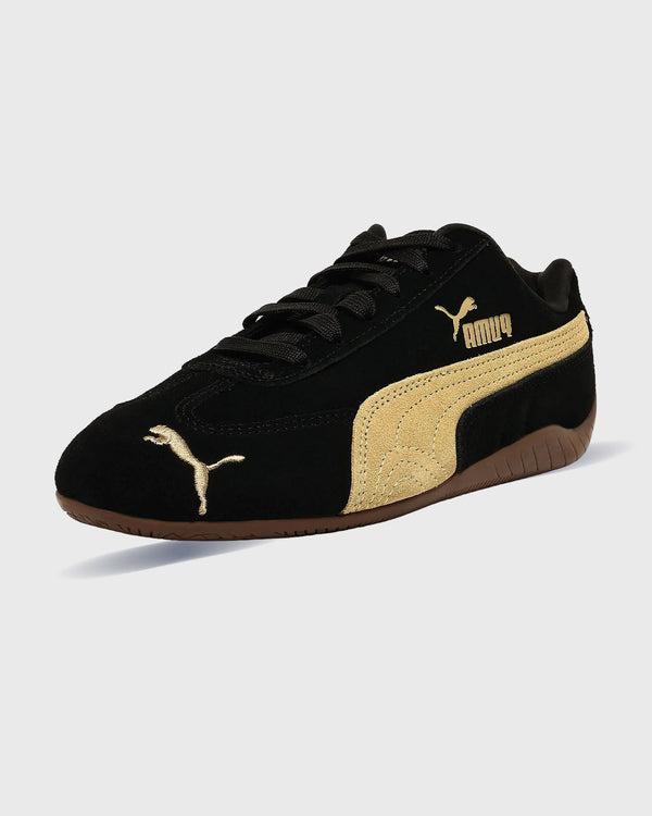 Puma Speedcat OG Sneaker Zwart Coffee zijaanzicht
