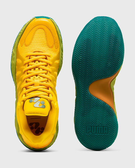 Puma Hali 1 Basketbalschoen Geel