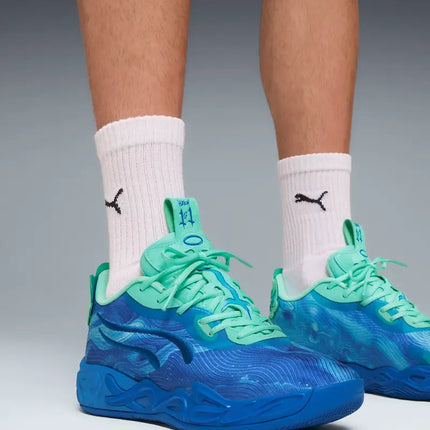 Puma MB.04 Lo Team uniseks basketbaslchoen lamelo ball on feet burned sports 