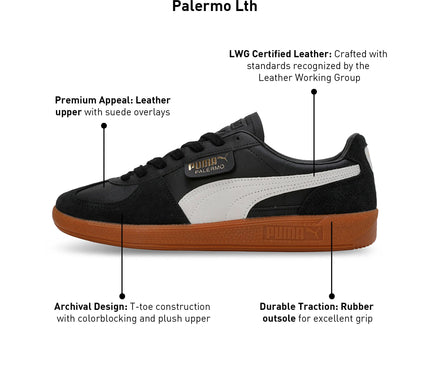 Puma Palermo LTH Zwart/Gum