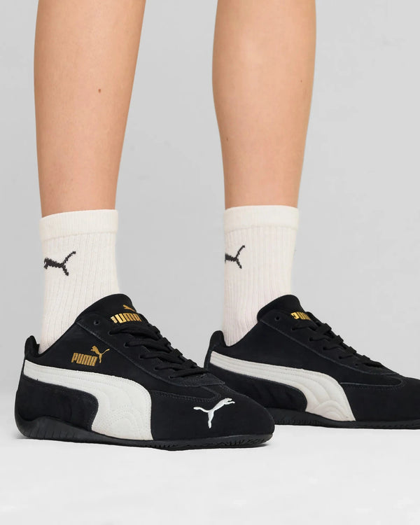 De Puma Speedcat OG Zwart Wit zijaanzicht
