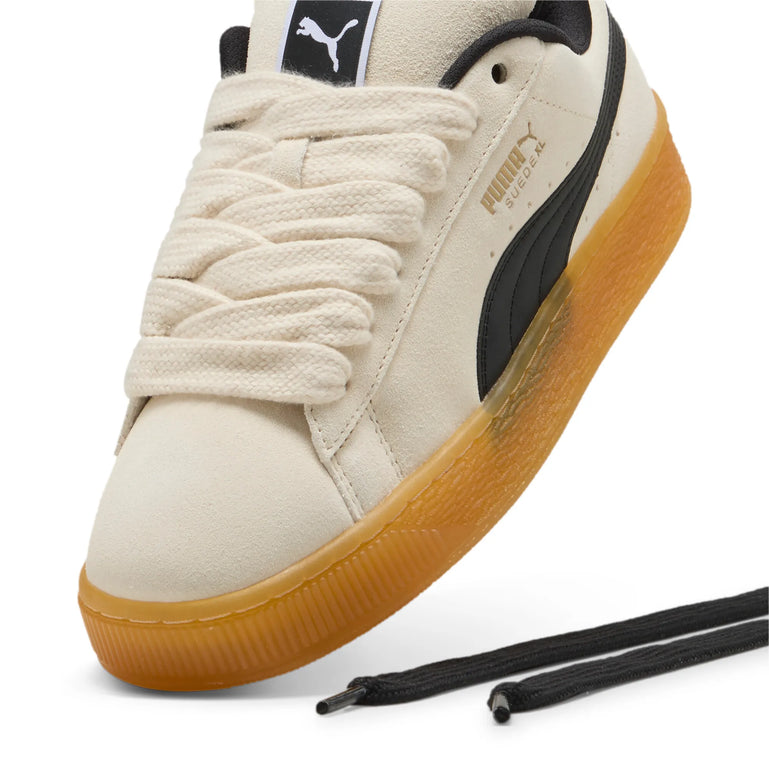 Puma Suede XL Dark Risk White