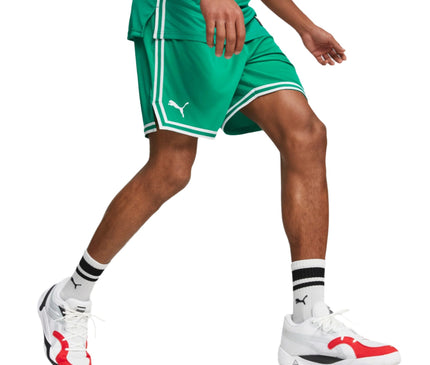 Puma Hoops Basketbalshort Heren Groen