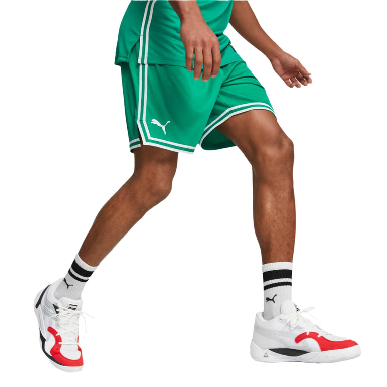 Puma Hoops Basketbalshort Heren Groen