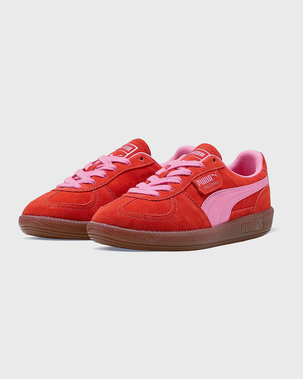 Puma Palermo Rood/Roze Zijaanzicht