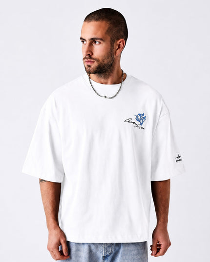 Project X Paris T-shirt Floral Wit - Burned Sports