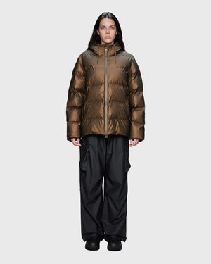 Rains Alta Puffer Jacket Comet vrouw vooraanzicht