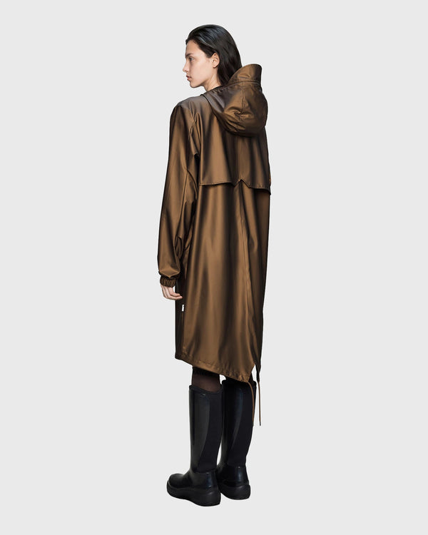Rains Fishtail Parka Comet achteraanzicht