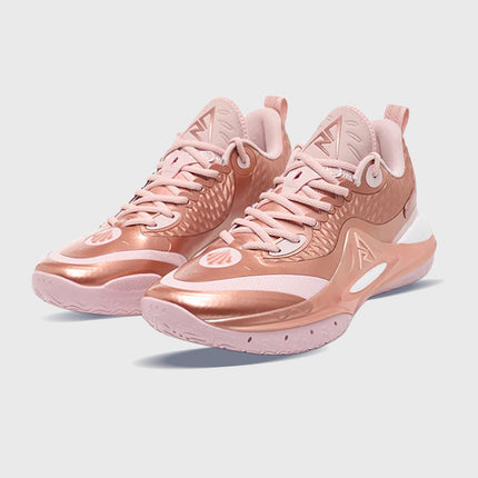 Rigorer AR2 Basketbalschoen Rose Gold zijaanzicht