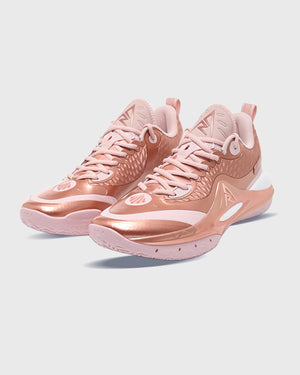 Rigorer AR2 Basketbalschoen Rose Gold zijaanzicht