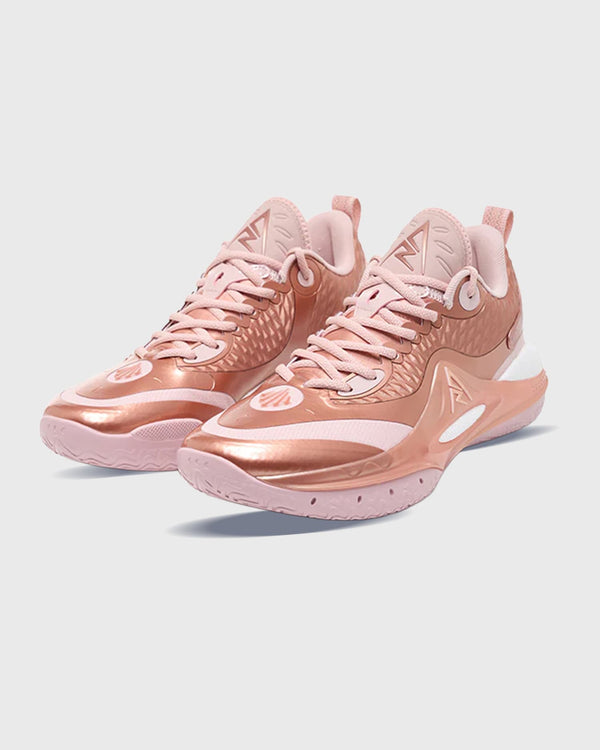 Rigorer AR2 Basketbalschoen Rose Gold zijaanzicht