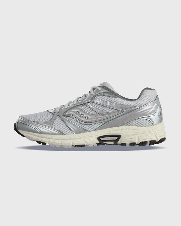 Saucony Grid Legacy Sneaker Grijs Wit links