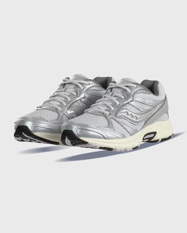 Saucony Grid Legacy Sneaker Grijs Wit zijaanzicht