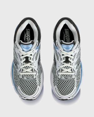 Saucony Progrid Omni 9 Sneaker Blauw Wit bovenaanzicht