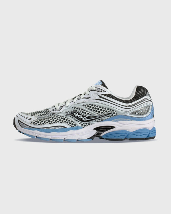 Saucony Progrid Omni 9 Sneaker Blauw Wit linkeraanzicht