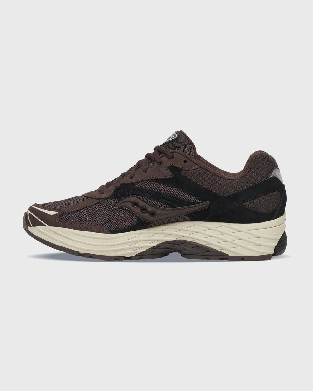 Saucony ProGrid Omni 9 Sneaker Bruin / Zwart rechteraanzicht