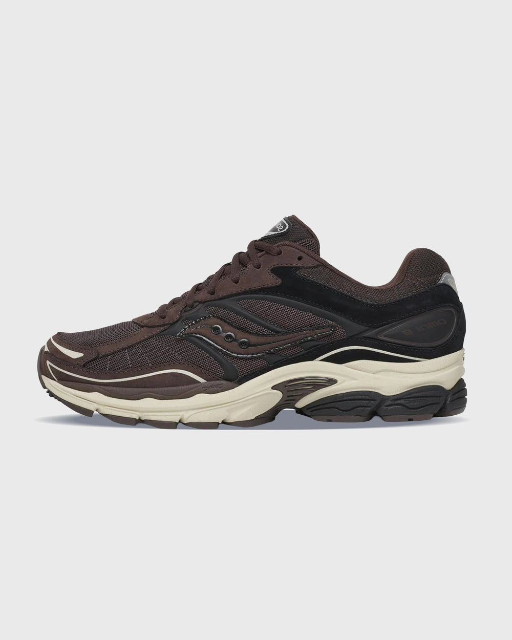 Saucony ProGrid Omni 9 Sneaker Bruin / Zwart rechteraanzicht