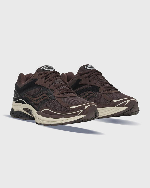Saucony ProGrid Omni 9 Sneaker Bruin / Zwart zijaanzict