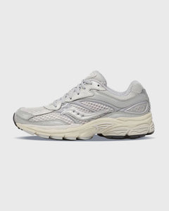 Saucony Progrid Omni 9 Sneaker Lichtgrijs Creme links