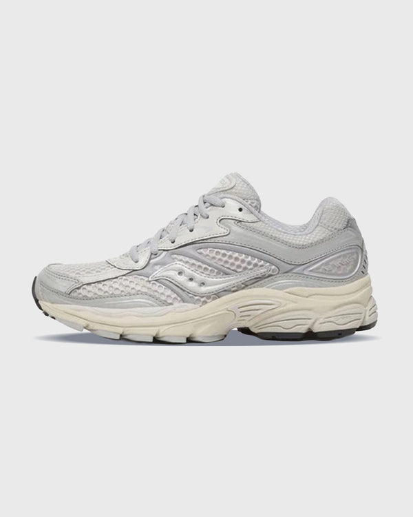 Saucony Progrid Omni 9 Sneaker Lichtgrijs Creme links