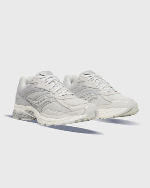 Saucony ProGrid Omni 9 Sneaker Lichtgrijs zijaanzicht