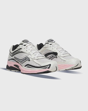 Saucony ProGrid Omni 9 Sneaker Wit / Roze zijaanzicht