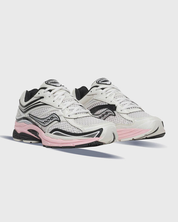 Saucony ProGrid Omni 9 Sneaker Wit / Roze zijaanzicht