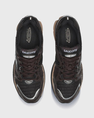 Saucony ProGrid Triumph 4 Sneaker Bruin / Beige bovenaanzicht