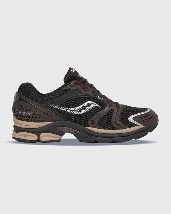 Saucony ProGrid Triumph 4 Sneaker Bruin / Beige rechteraanzicht