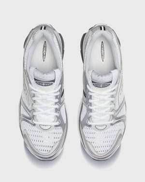 Saucony Progrid Triumph 4 Sneaker Wit / Zilver bovenaanzicht