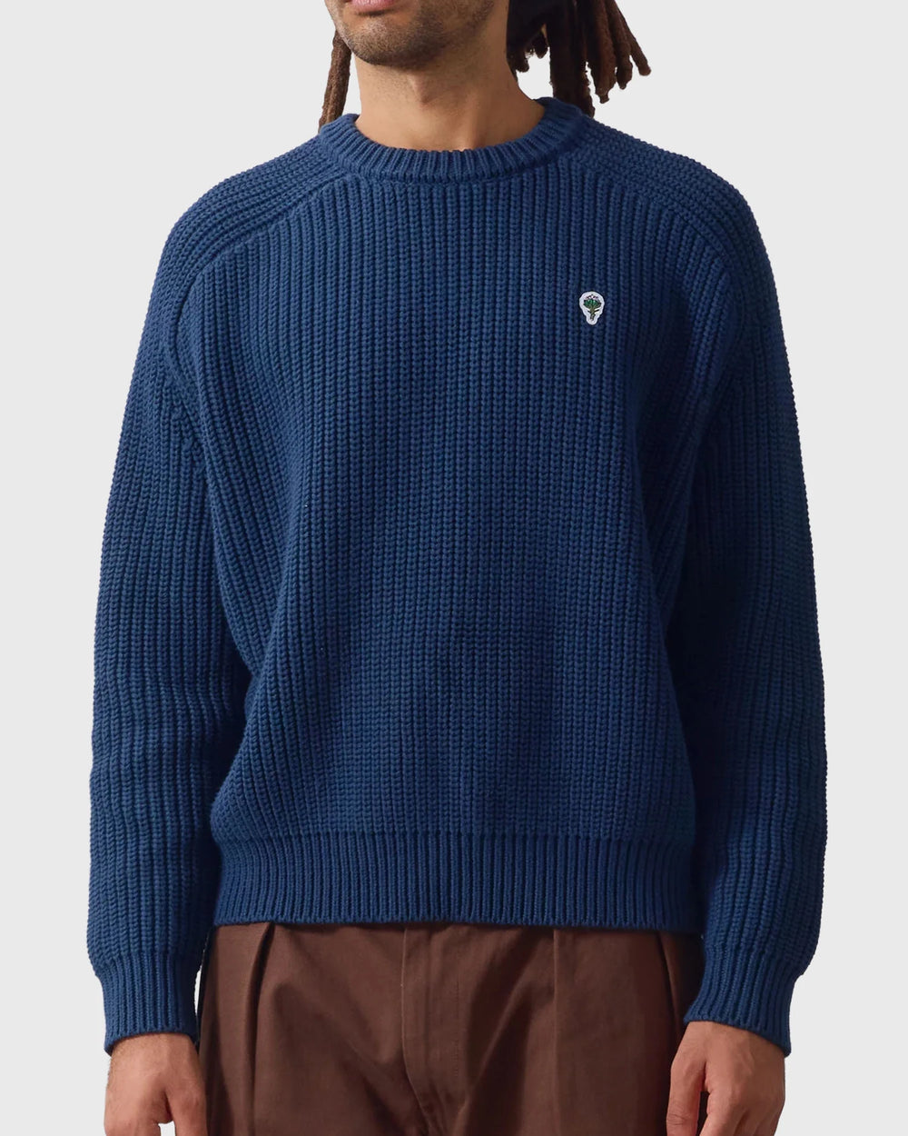 Service Works Artichoke Chunky Knit Blauw voor