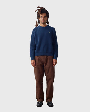 Service Works Artichoke Chunky Knit Blauw ver