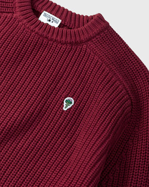 Service Works Artichoke Chunky Knit Bordeaux cu