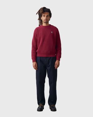 Service Works Artichoke Chunky Knit Bordeaux ver