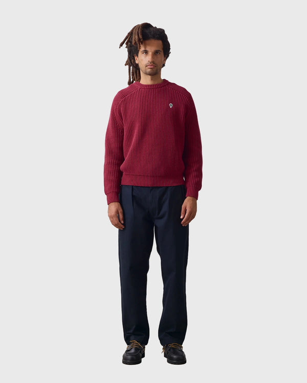 Service Works Artichoke Chunky Knit Bordeaux ver