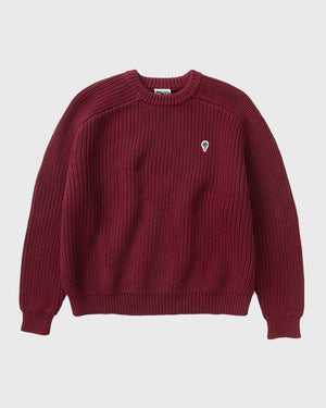 Service Works Artichoke Chunky Knit Bordeaux ver