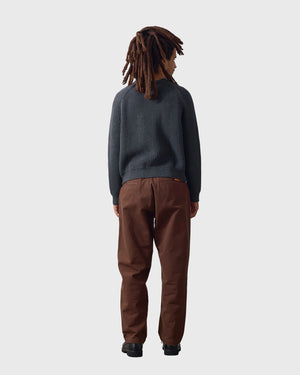 Service Works Artichoke Chunky Knit Grijs achter ver