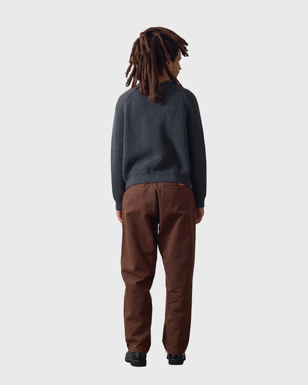 Service Works Artichoke Chunky Knit Grijs achter ver