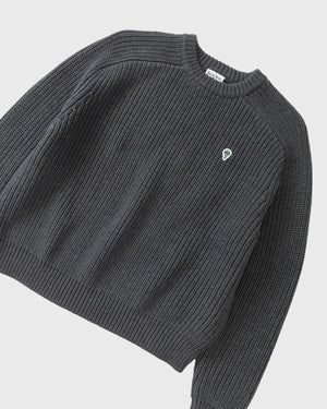 Service Works Artichoke Chunky Knit Grijs boven