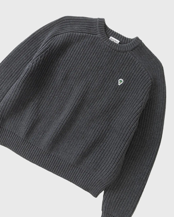 Service Works Artichoke Chunky Knit Grijs boven
