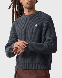 Service Works Artichoke Chunky Knit Grijs Voor