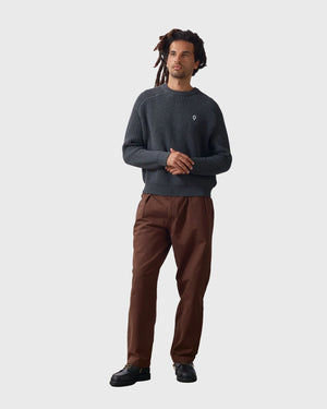 Service Works Artichoke Chunky Knit Grijs ver