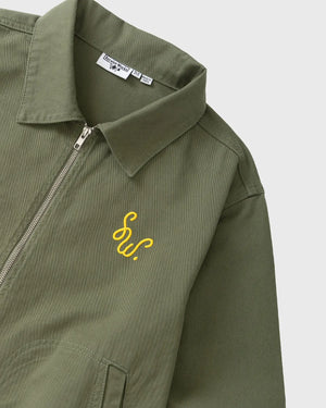 Service Works Dove Work Jacket Groen cu 2
