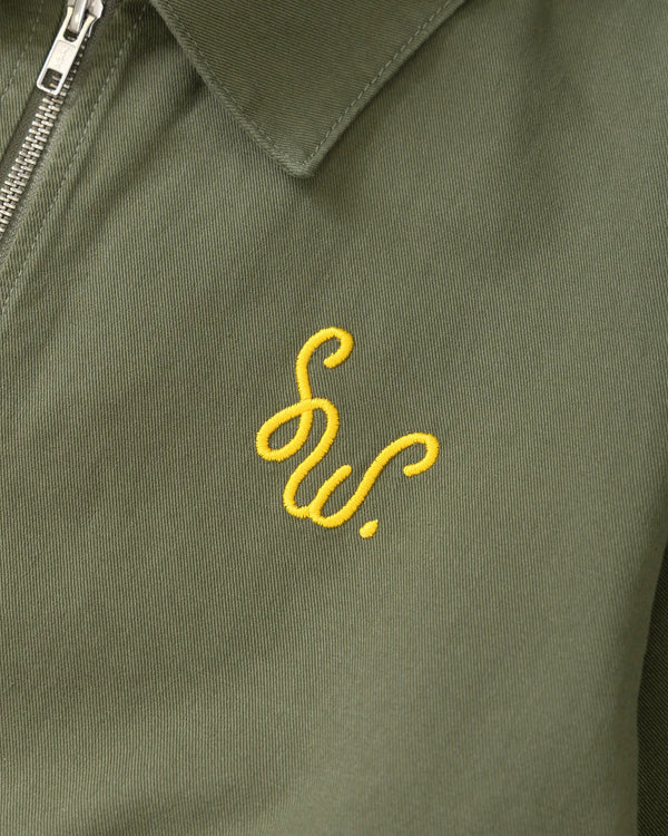 Service Works Dove Work Jacket Groen cu
