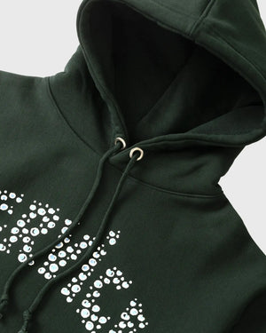 Service Works Frizzante Hoodie Groen hoodie cu