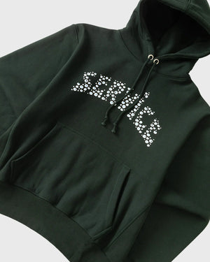 Service Works Frizzante Hoodie Groen cu logo
