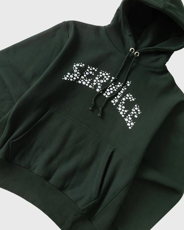 Service Works Frizzante Hoodie Groen cu logo